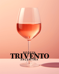 Trivento Malbec Rose Wine 12% Abv - 125ml Glass